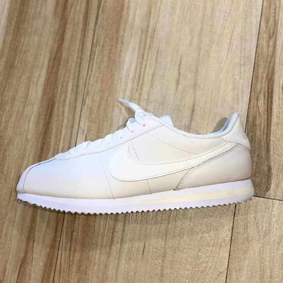 Nike Shoes - Classic White Nike Cortez Sneakers